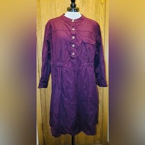 Gap Maternity Plus Size Dress NWOT XXL | Real Color is Burgundy Red not Purple